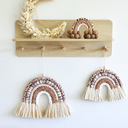 Macrame Rainbow | Choc Chip ~ Big, Mini + Petite