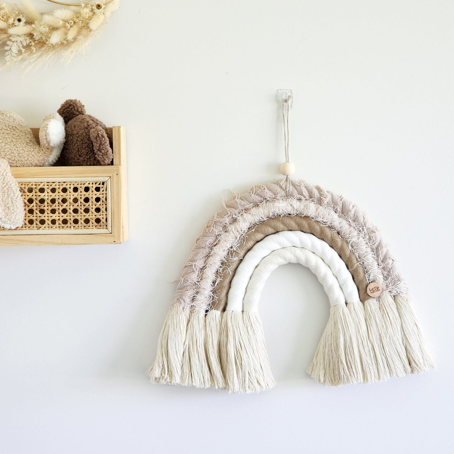 Boho Macrame Arc-en-ciel | Grand ~ Conception personnalisée