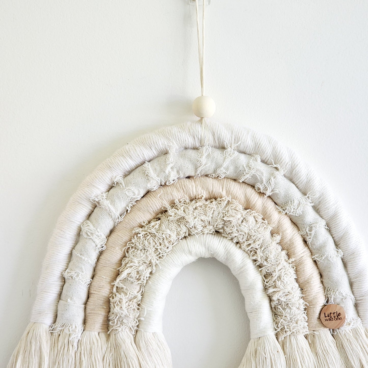 Boho Macrame Arc-en-ciel | Grand ~ Conception personnalisée