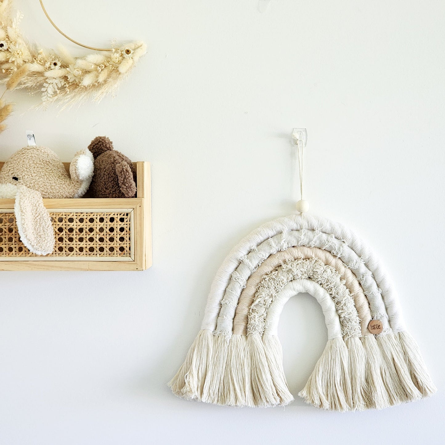 Boho Macrame Arc-en-ciel | Grand ~ Conception personnalisée