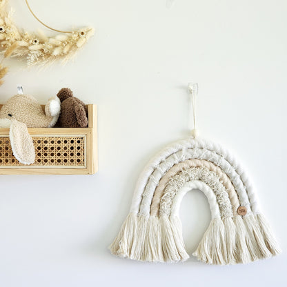 Boho Macrame Arc-en-ciel | Grand ~ Conception personnalisée