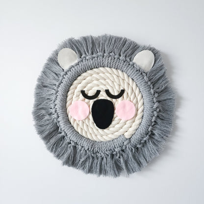 Macrame Koala ~ Boho Animal Wall Hanging