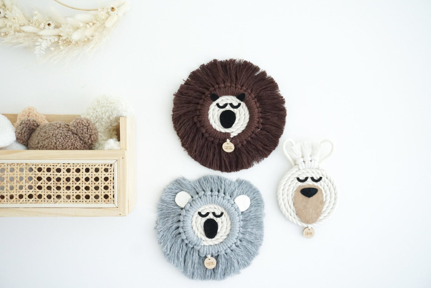 The ‘Australiana Collection’ Macrame Animal Set | 3 x MINI